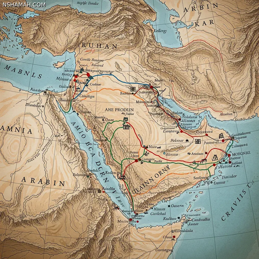 جغرافيا الصراع والتحالف: كيف صاغت تضاريس الجزيرة العربية مصير الأمم جغرافيا الصراع والتحالف: كيف صاغت تضاريس الجزيرة العربية مصير الأمم